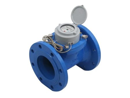 NA-100 öntöző vízóra 100L/impulzus jeladóval L=250 mm 4" karimás REED impulzusadós WT locsoló vízmérő