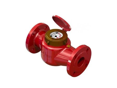NA-50 karimás vízóra meleg L=300 mm 90 °C-os peremes melegvizes vízmérő